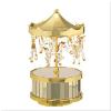 Musical Glass Circle Carousel