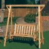 Wood Garden Swing